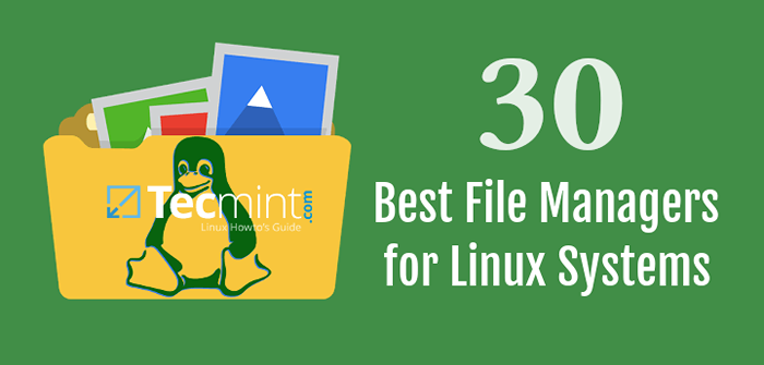 30 Manajer File Terbaik dan Penjelajah [GUI + CLI] untuk Linux